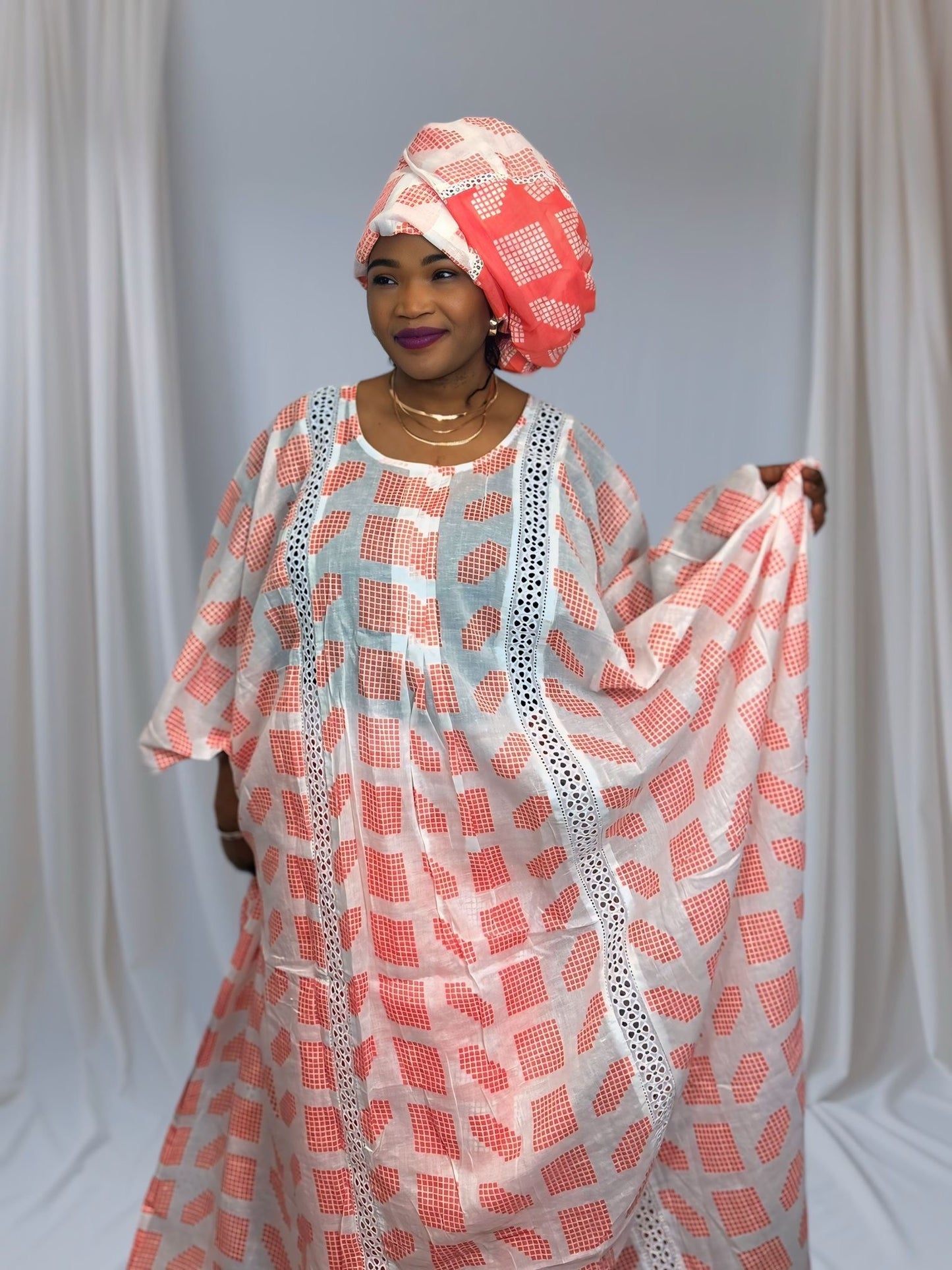 Robe rose