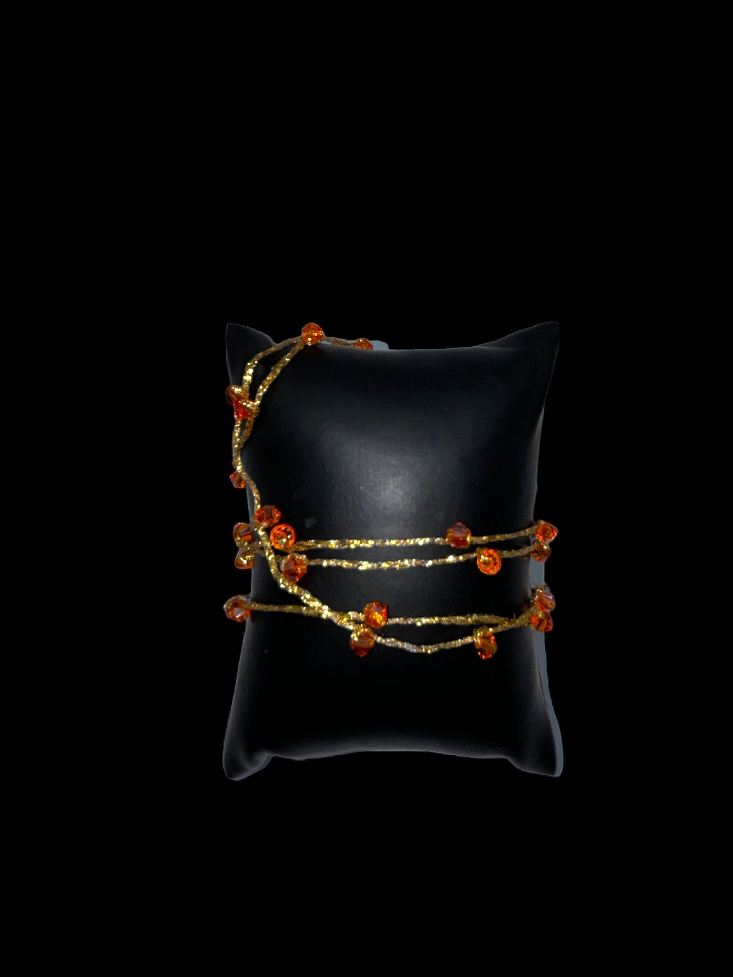 Baya file d’or orange foncé