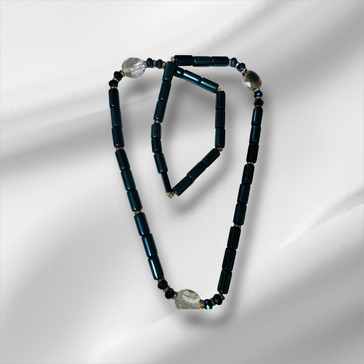 Gros Bayas Glamour en perles de culture Cristal