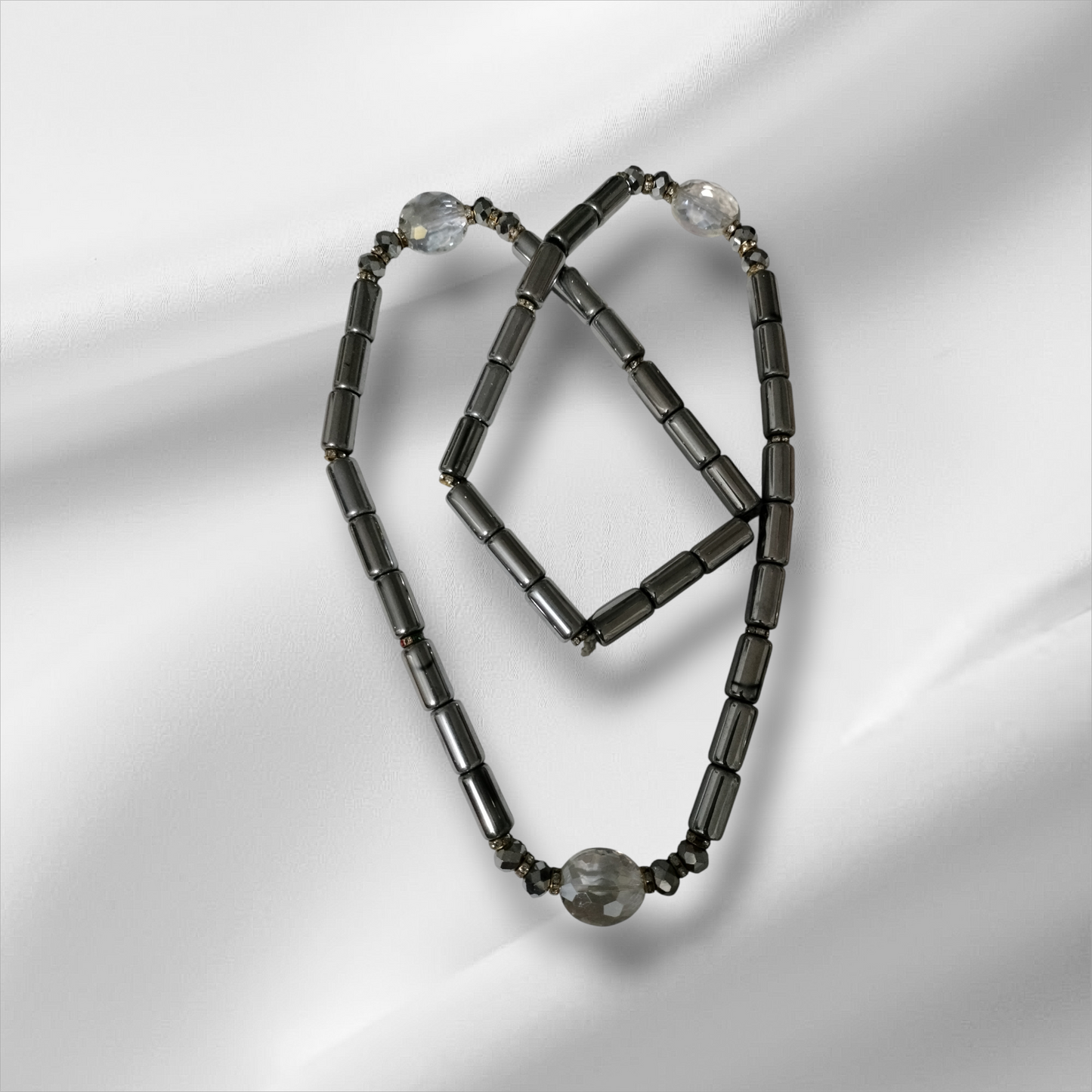 Gros Bayas Glamour en perles de culture Cristal