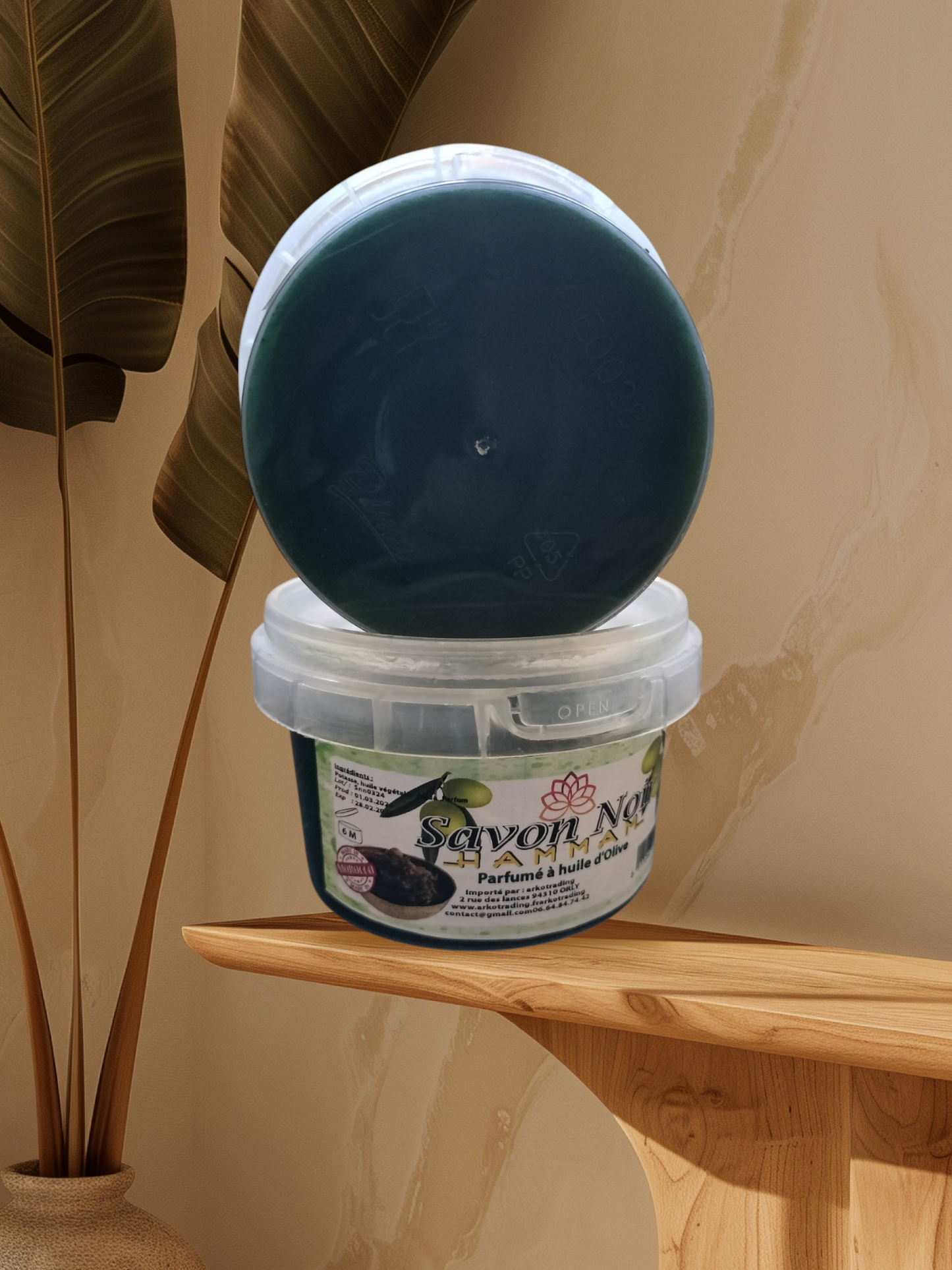 Savon noir orientale (Olives ou Argan)