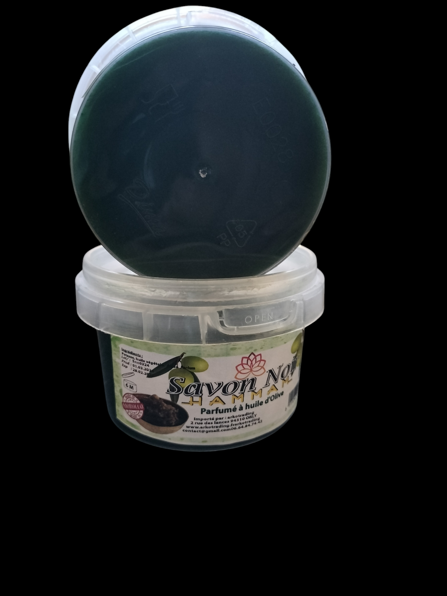 Savon noir orientale (Olives ou Argan)
