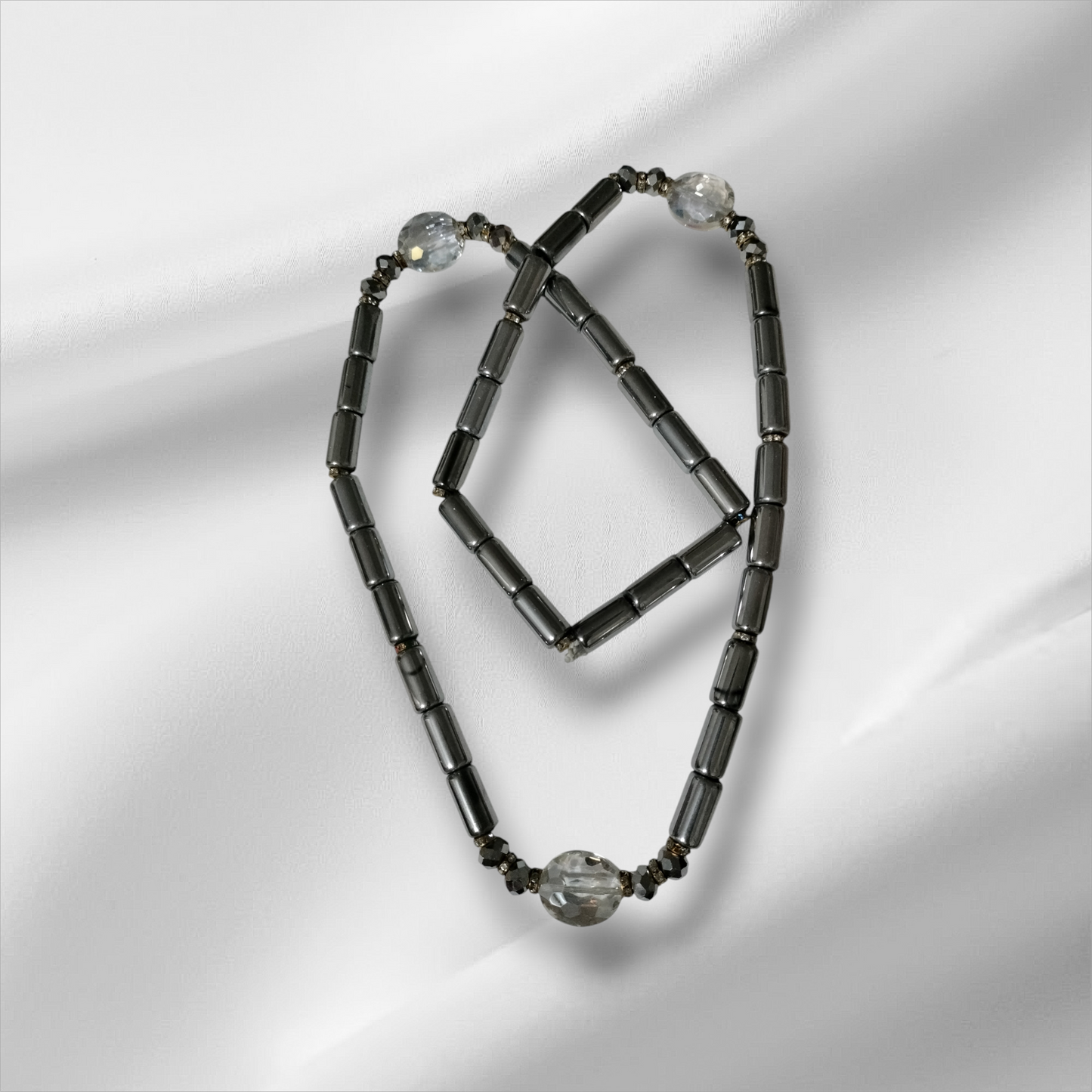 Gros Bayas Glamour en perles de culture Cristal