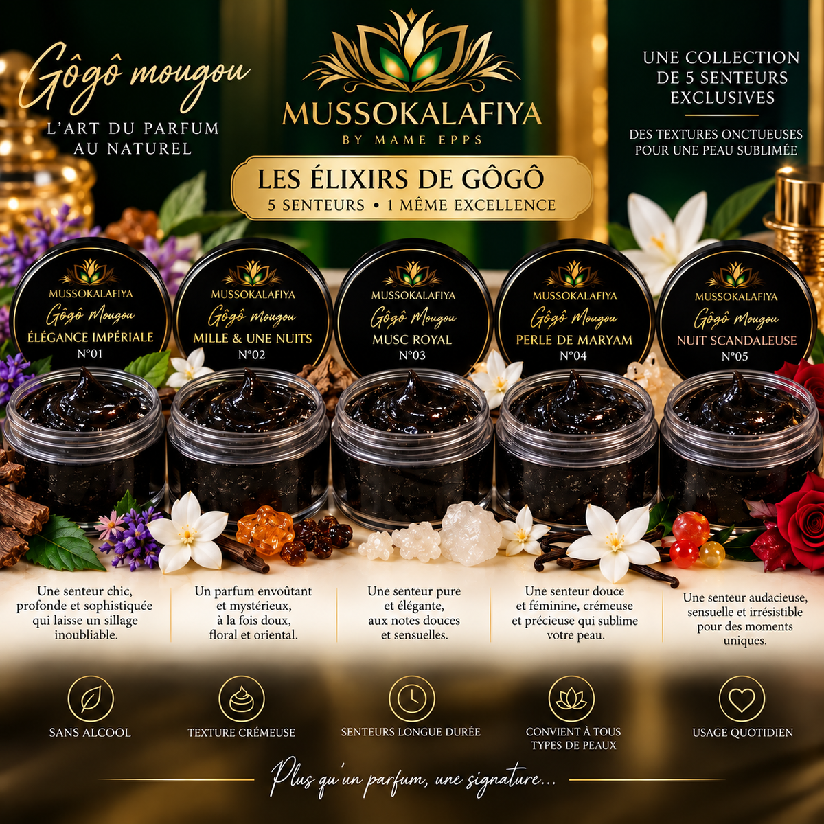 LES ÉLIXIRS DE GÔGÔ MOUGOU CAVIAR