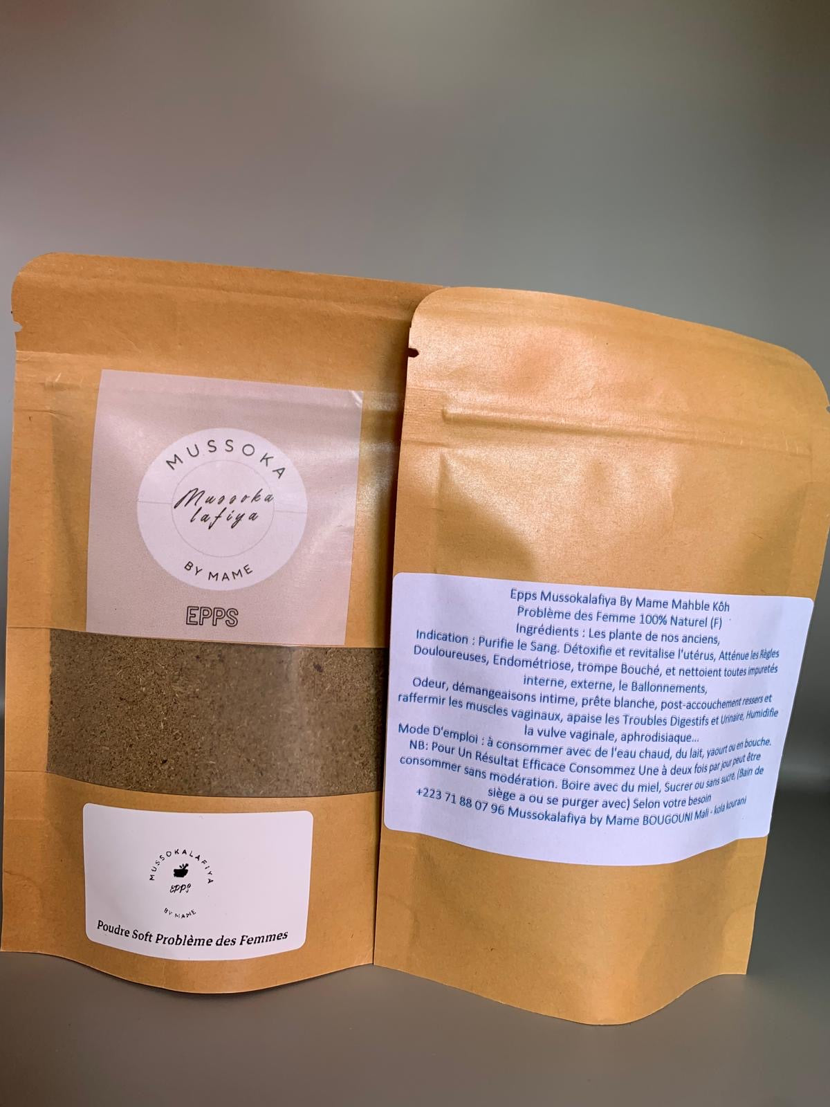 Poudre problème de femme
