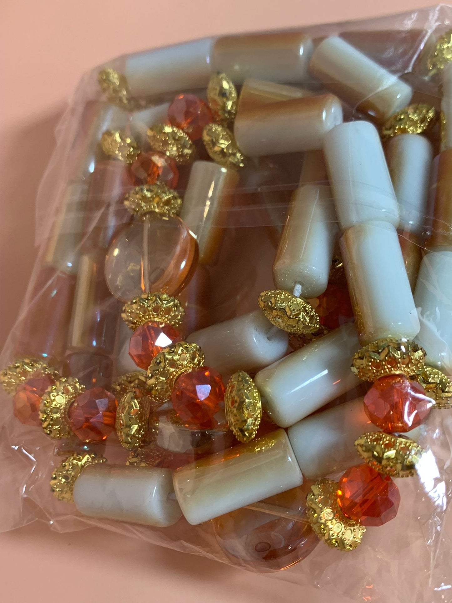 Gros Bayas Glamour nougat en perles de culture