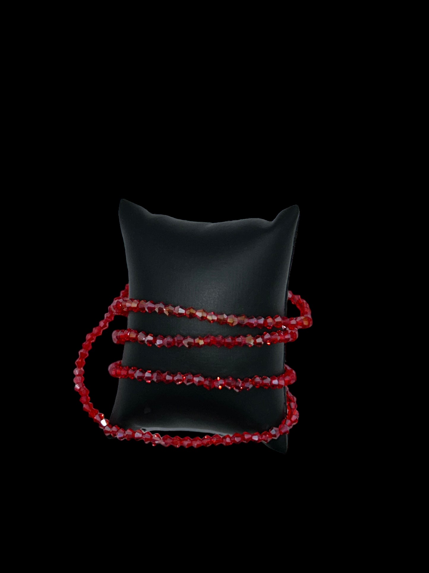 Baya diamants rouge en perles