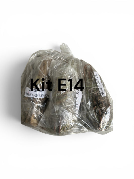 Kit E14 -de plantes traditionnelles -Bien être & accompagnement des jeunes garçons